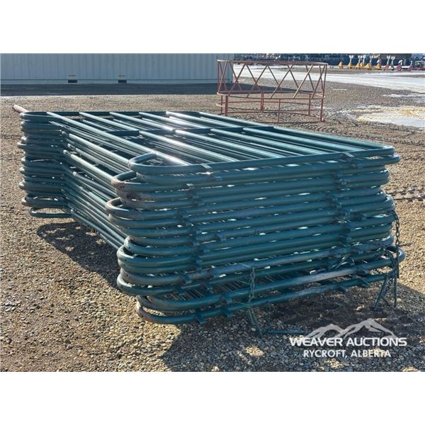 (18) 9.5 FT. LIVESTOCK PANELS