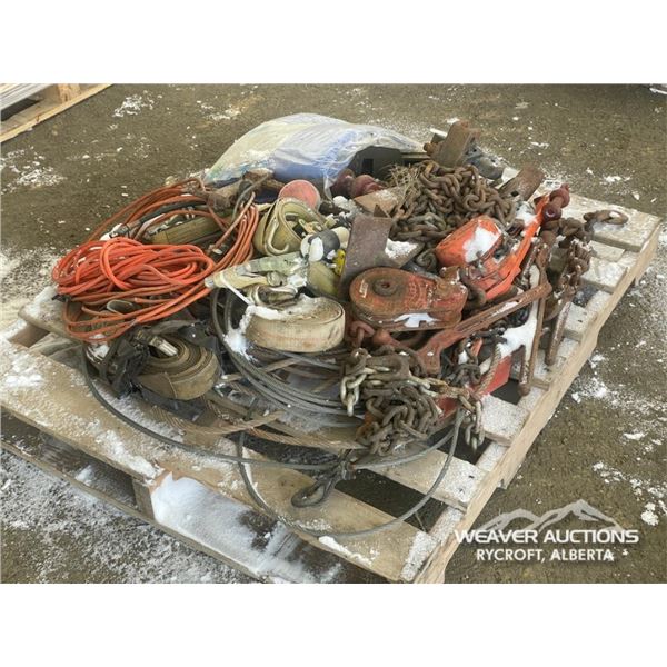MISC SHOP TOOLS & TIE DOWNS