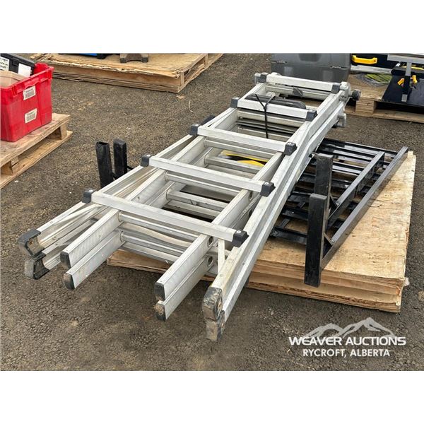 SHOP LADDERS W/STANDS