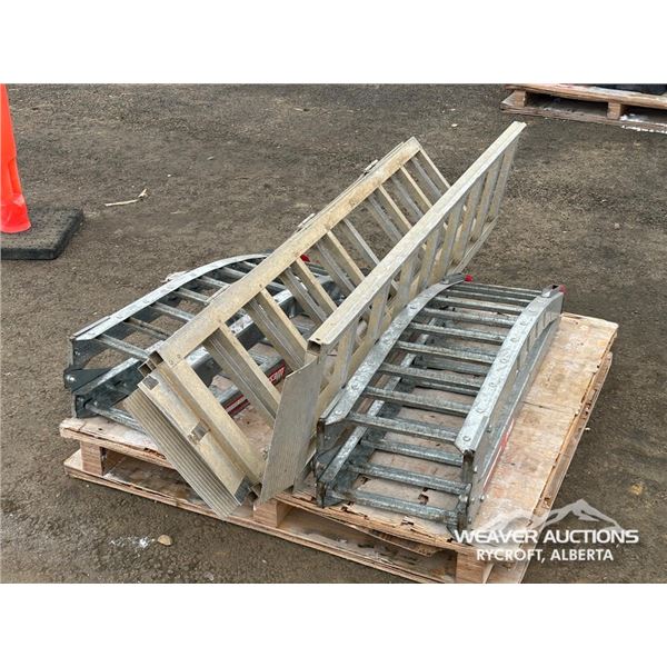 (2) SETS OF ALUMINUM ATV LOADING RAMPS