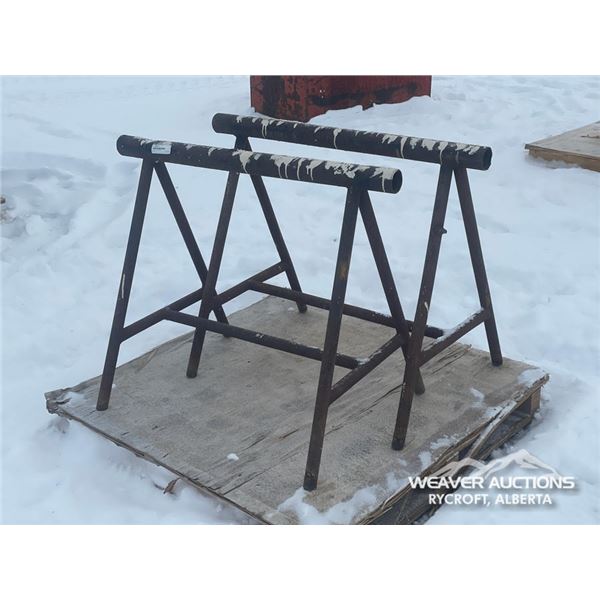 (2) WORK TRESTLES