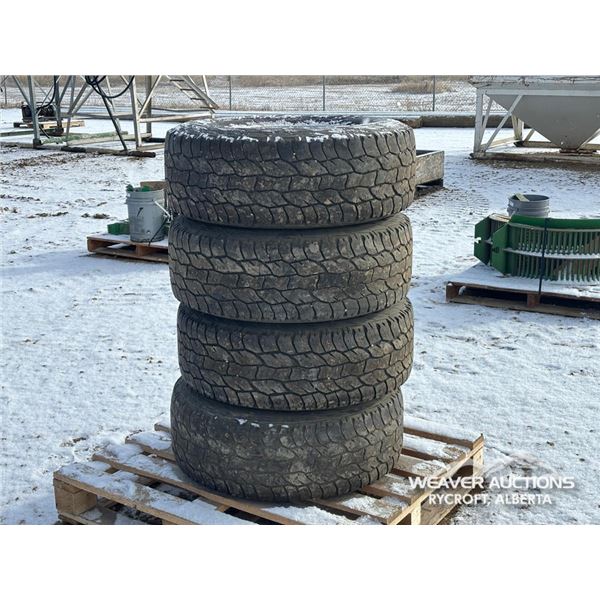 (4) COOPER 285/70R17 TIRES & RIMS