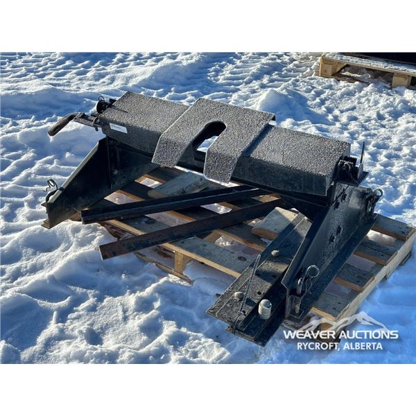DSP 5TH WHEEL PLATE WITH SLIDE RAILS