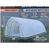 Image 1 : TMG 20 X 30 FT. PEAK CEILING STORAGE SHELTER