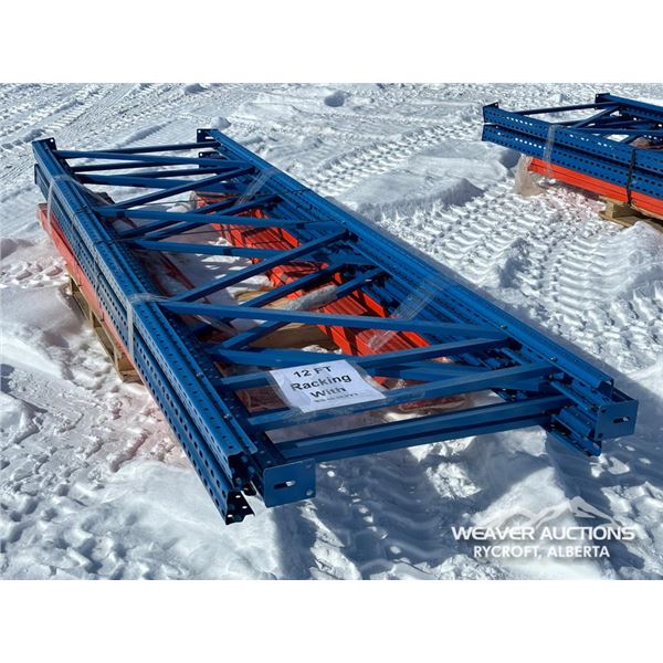 12 FT. INDUSTRIAL RACKING