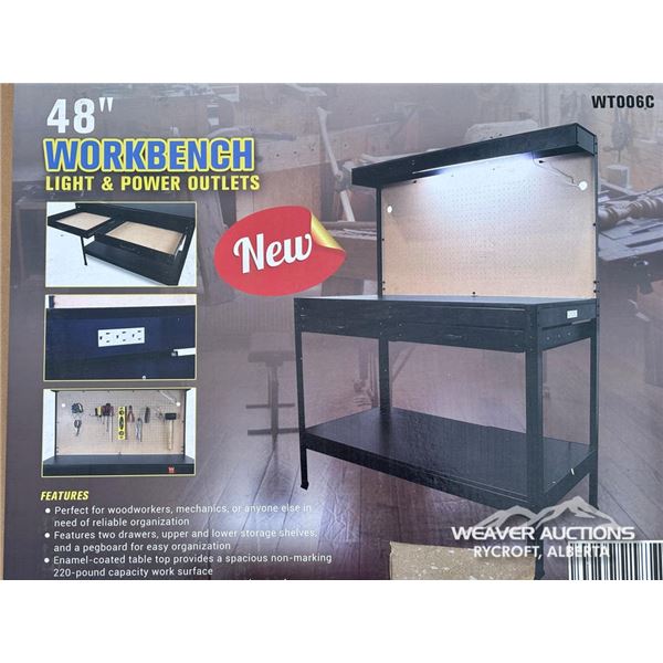 48 IN. STEEL WORKBENCH