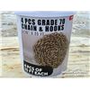 Image 1 : (4) 25 FT. 5/16 IN. CHAINS W/HOOKS