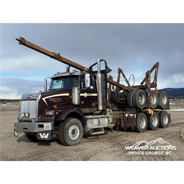 2018 WESTERN STAR 4900SB TRI DRIVE LOG TRUCK