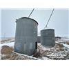 Image 36 : GRAIN LEG & (7) FLAT BOTTOM GRAIN BINS