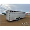 Image 3 : 2009 CIRCLE J RANCHER 24 FT. T/A LIVESTOCK TRAILER