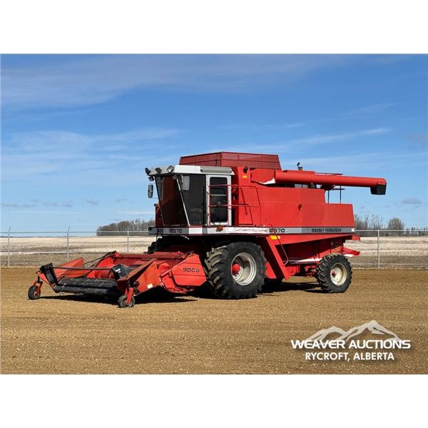 1995 MASSEY FERGUSON 8570 COMBINE