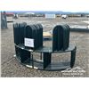Image 1 : (3) TOMBSTONE BALE FEEDERS