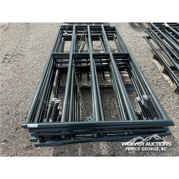 (8) 8 FT. RANCH GATES