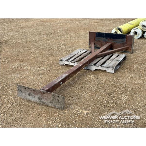 SKID STEER GRAVEL PUSHER