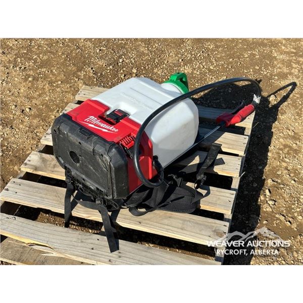 MILWAUKEE BACK PACK SPRAYER