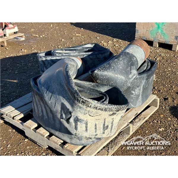 (3) ROLLS OF 8 IN. HOSE