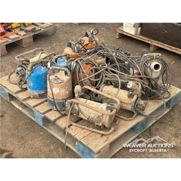 QTY OF SUBMERSIBLE PUMPS