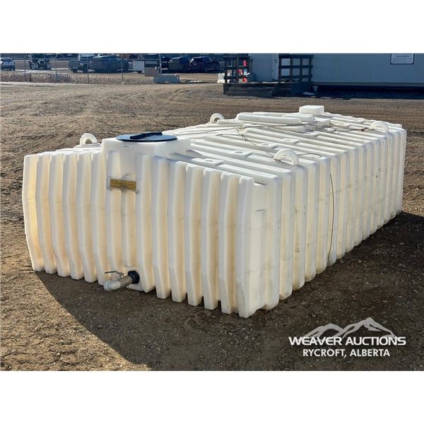 ZEEBEST PLASTICS 1500 GAL. POLY WATER TANK