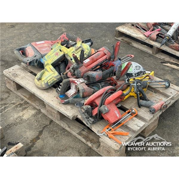 QTY OF MISC SHOP TOOLS