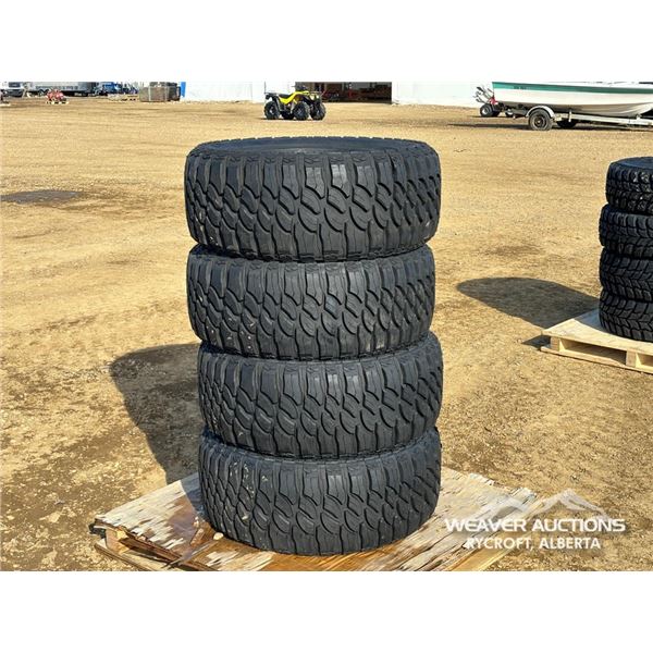 (4) GRIZZLY 33X12.50R20 TIRES