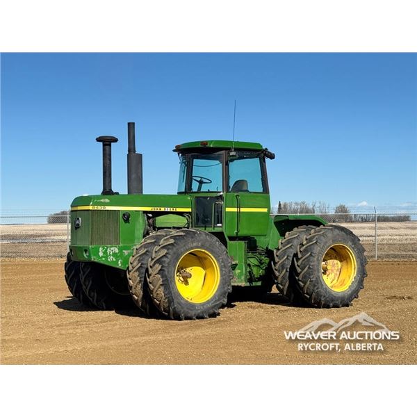 JOHN DEERE 8430 4WD TRACTOR