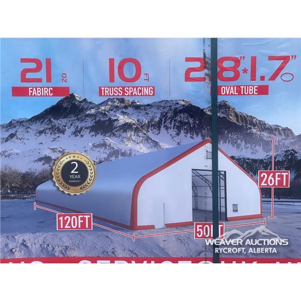 HILLS INDUSTRIAL 50 X 120 FT. STORAGE BUILDING
