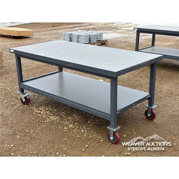 6 FT. STEEL ROLLING WORKBENCH