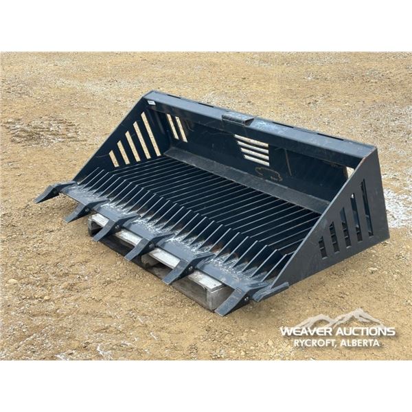 2023 LANDHONOR 66 IN. SKID STEER ROCK BUCKET