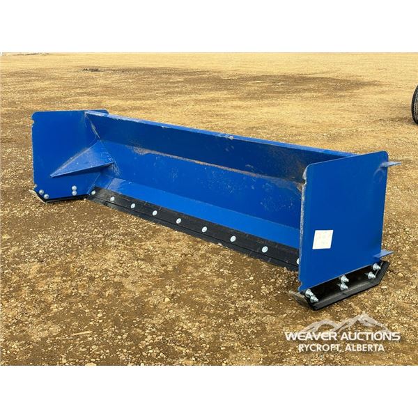 UNUSED 10 FT. SKID STEER SNOW PUSHER