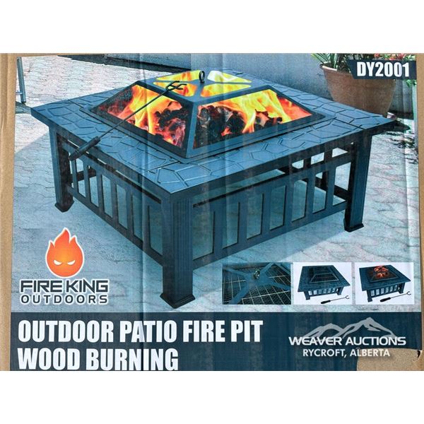OUTDOOR PATIO FIRE PIT