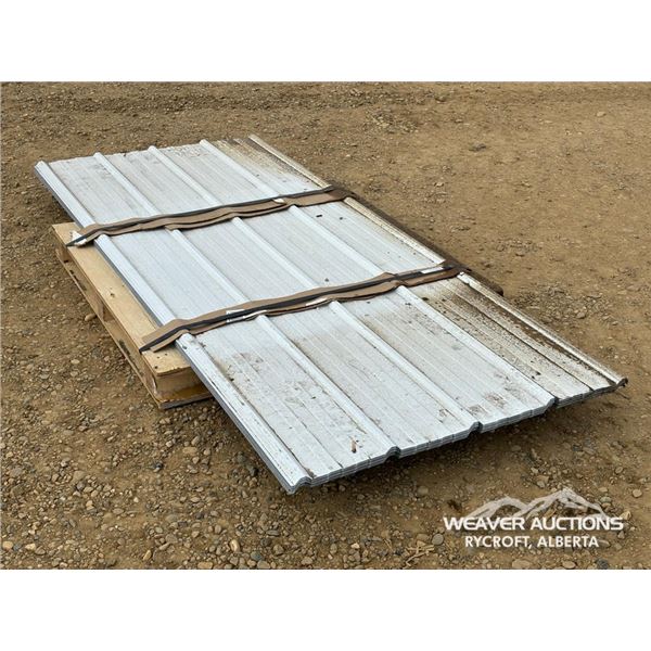 (40) 7.5 X 3 FT. STEEL SHEETS