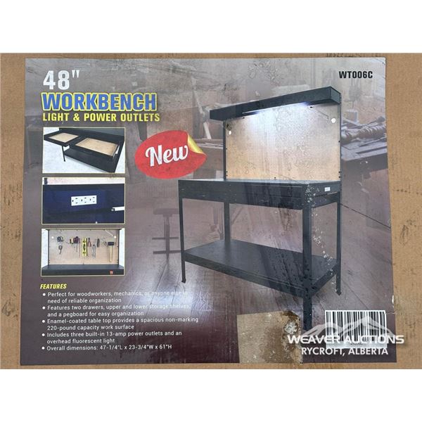 48 IN. STEEL WORKBENCH