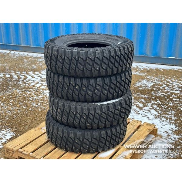 (4) GRIZZLY 245/75R16 TIRES