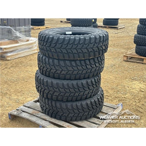 (4) GRIZZLY LT 275/70R18 TIRES