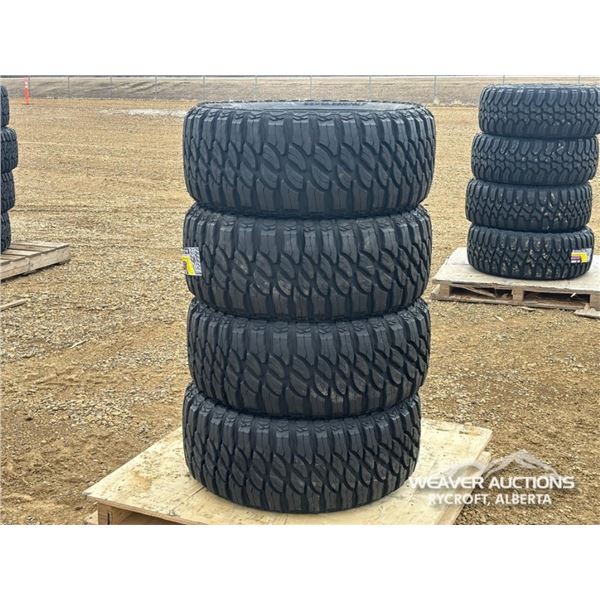 (4) GRIZZLY 33X12.50R20 TIRES