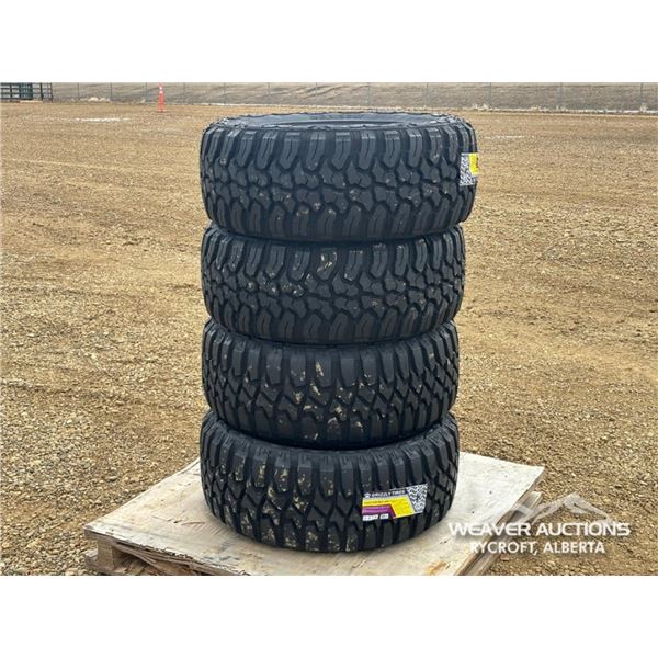 (4) GRIZZLY 33X12.50R20 TIRES