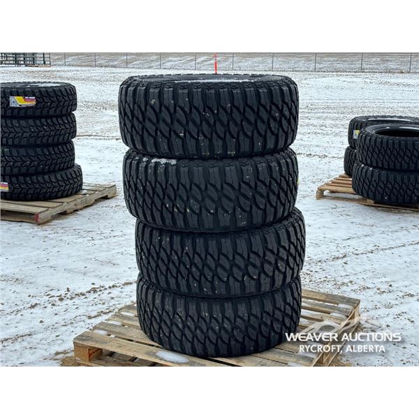 (4) GRIZZLY 33X12.50R20 TIRES