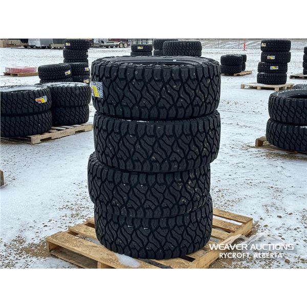 (4) GRIZZLY 33X12.50R20 TIRES