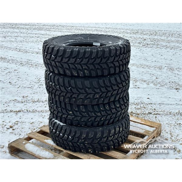 (4) GRIZZLY 265/75R16 TIRES