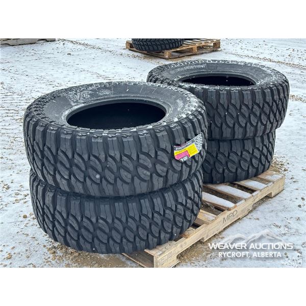 (4) GRIZZLY 37X13.5R20 TIRES