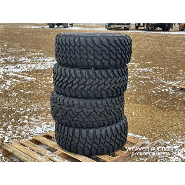 (4) GRIZZLY 33X12.50R18LT TIRES