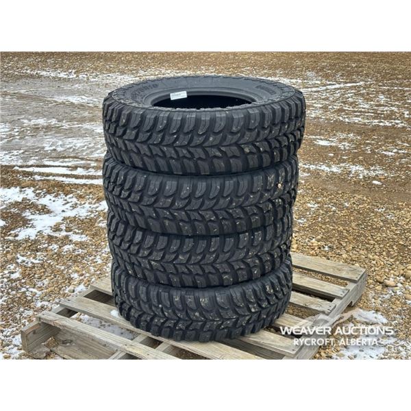 (4) GRIZZLY 245/75R16 TIRES