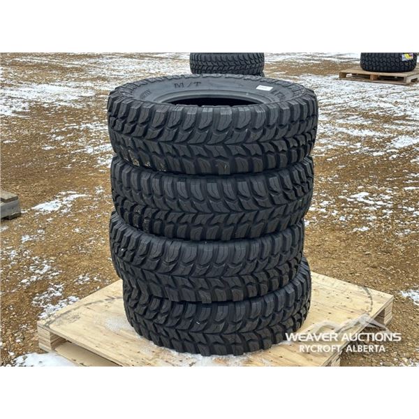 (4) GRIZZLY 265/75R16 TIRES