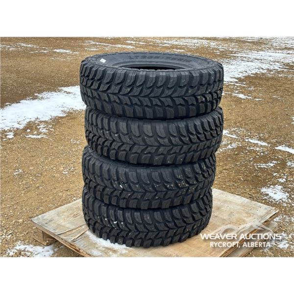 (4) GRIZZLY 265/75R16 TIRES