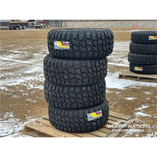 (4) GRIZZLY 33X12.50R20 TIRES