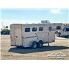 Image 3 : 1993 TRAILS WEST T/A GOOSENECK HORSE TRAILER