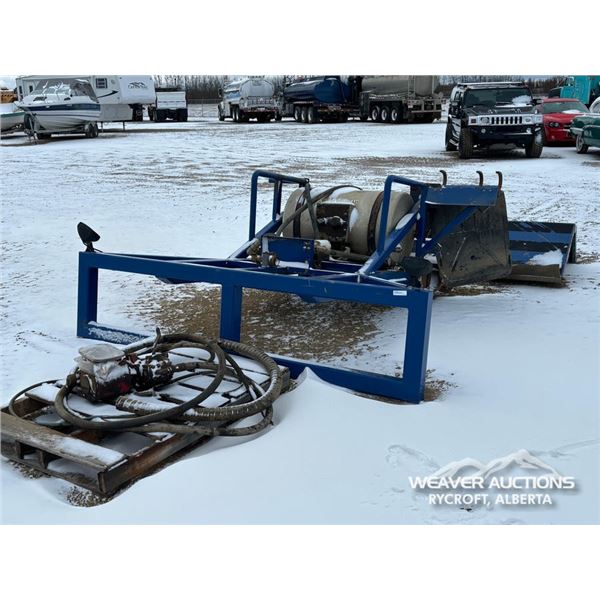 HYDRAULIC TANK, HYDRAULIC PUMP, HEADACHE RACK