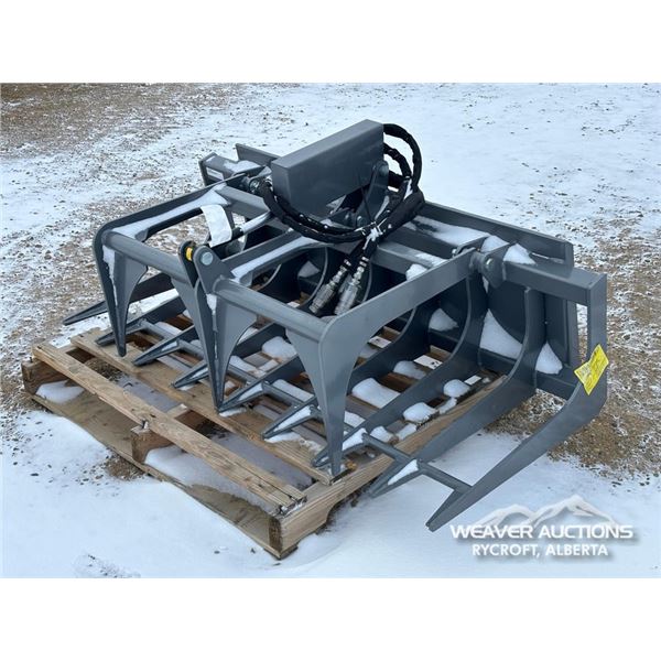 2023 SKID STEER 54 IN. HYDRAULIC GRAPPLE BUCKET