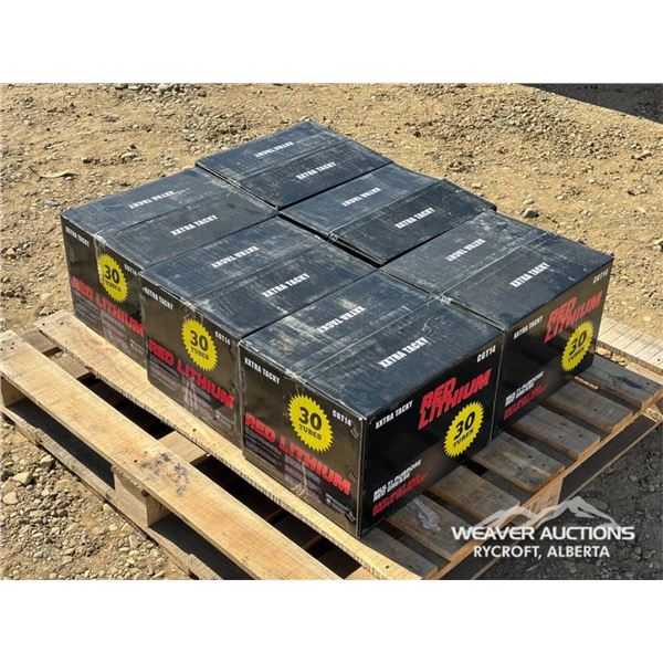 (6) BOXES OF 30 RED LITHIUM GREASE TUBES