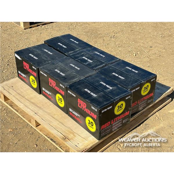 (6) BOXES OF 30 RED LITHIUM GREASE TUBES